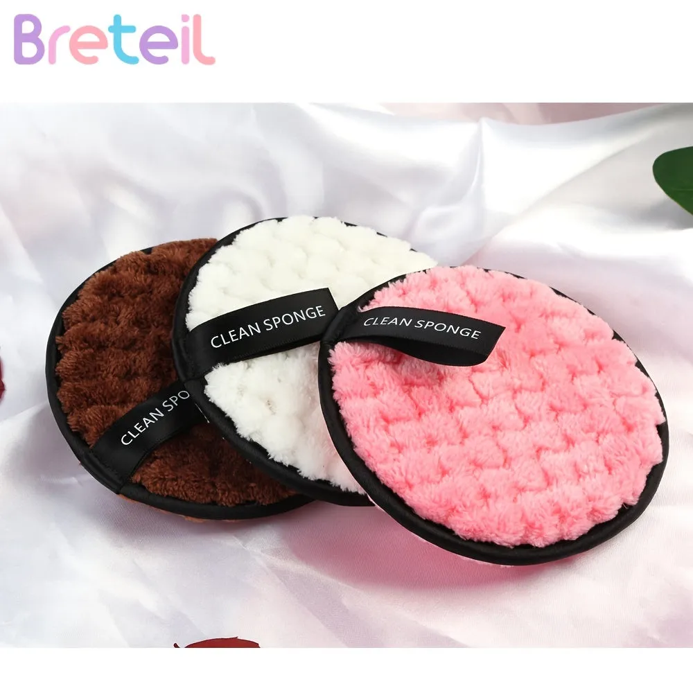 3Pack DualSided Reusable Makeup Remover Pads  Soft Microfiber