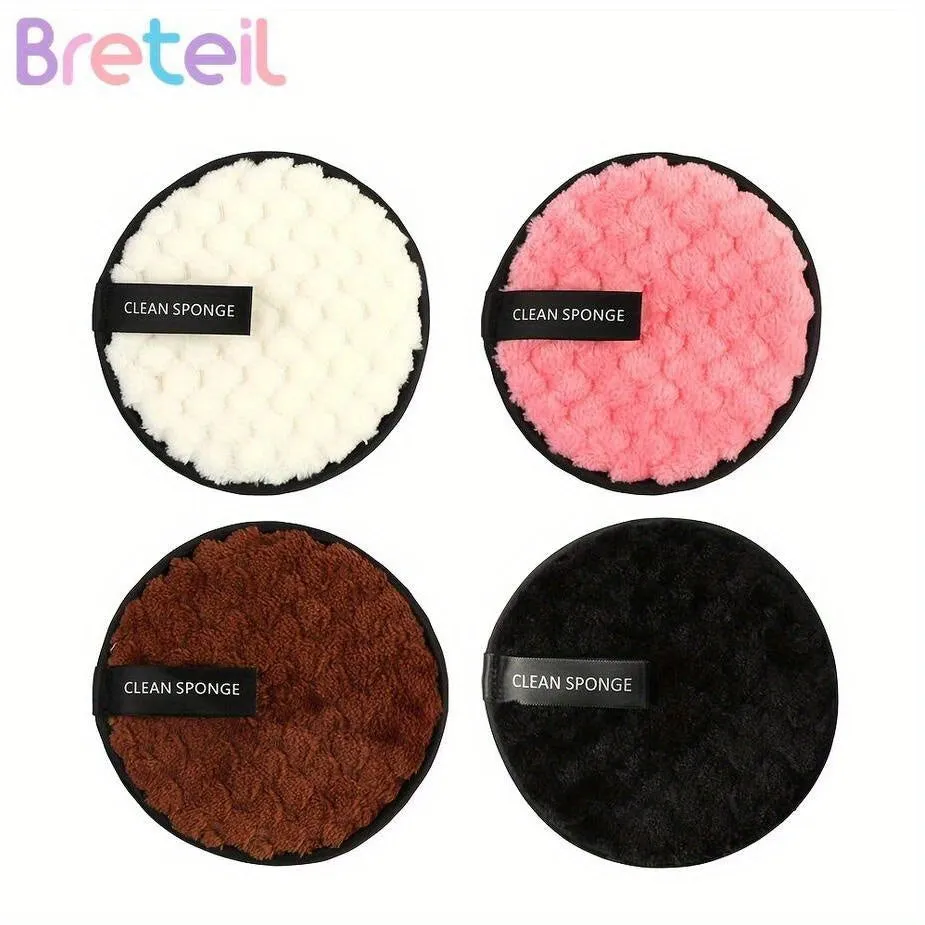 3Pack DualSided Reusable Makeup Remover Pads  Soft Microfiber