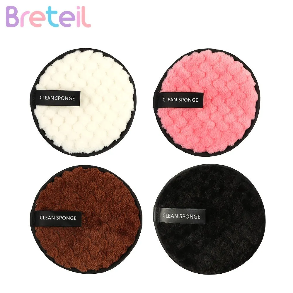 3Pack DualSided Reusable Makeup Remover Pads  Soft Microfiber