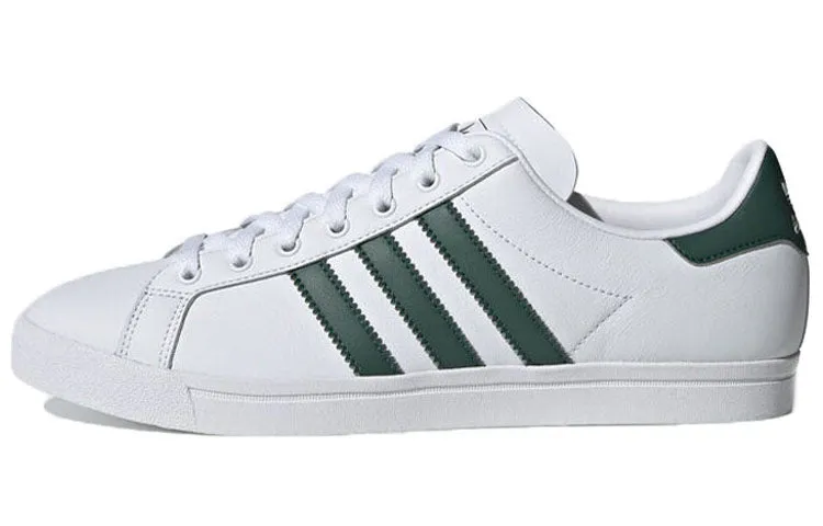 Adidas Originals Coast Star Unisex Sneakers, White/Dark Green