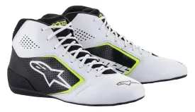 ALPINESTARS 2711521_215_4,5 Karting shoes TECH-1 K START V2, white/black/yellow fluo, Size 36