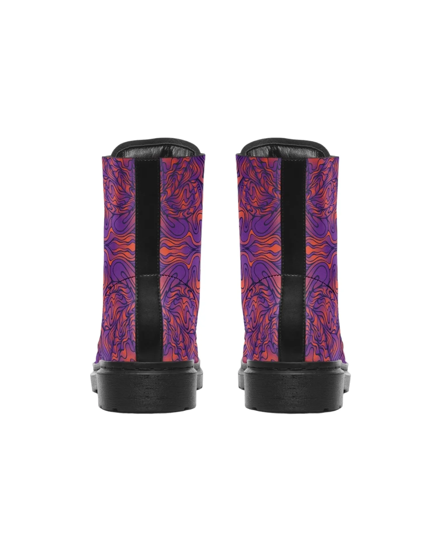Amethyst Fire Combat Festival Boots
