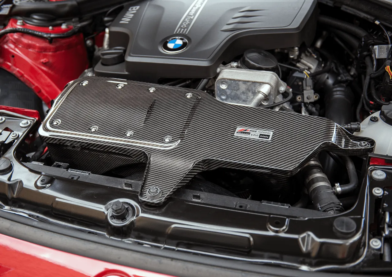 AWE BMW 228i/320i/328i/428i S-FLO Carbon Intake
