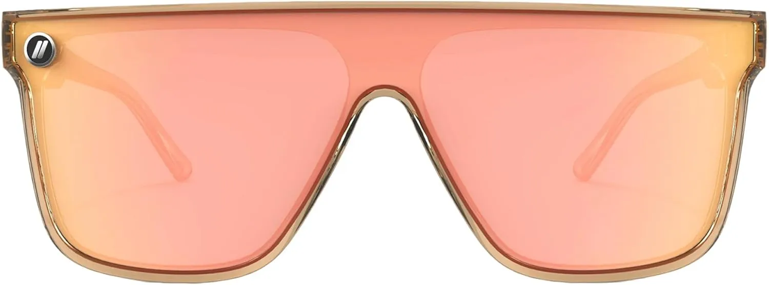Blenders Eyewear SciFi ?C Polarized Sunglasses ?C Single-Lens with a Flat-Top Design ?C 100% UV Protection ?C For Men & Women