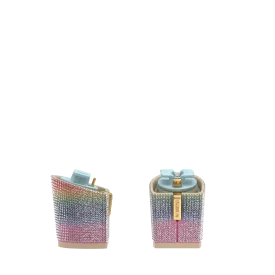 Block Heel Kit 3 Rainbow Rhinestone