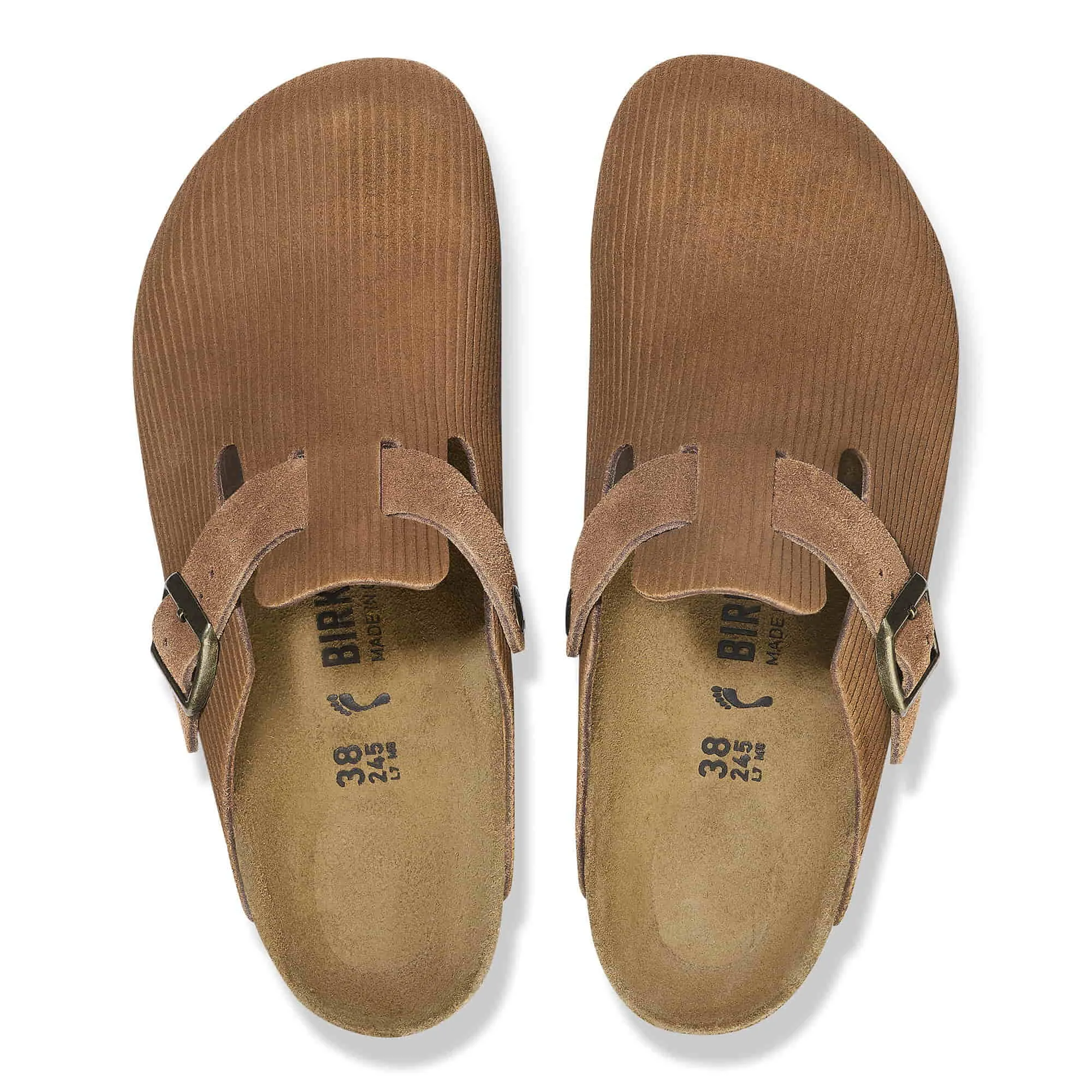 Boston Suede Leather Embossed