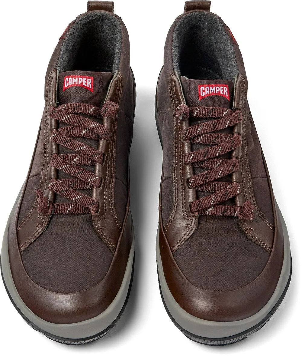 Camper Peu Pista lace-up ankle boots, dark brown