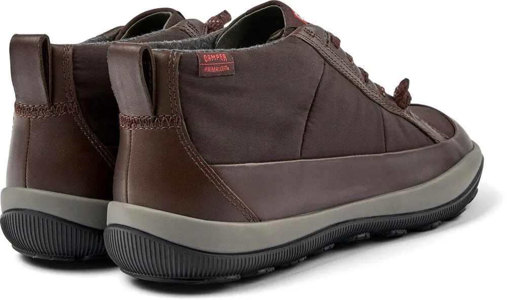 Camper Peu Pista lace-up ankle boots, dark brown