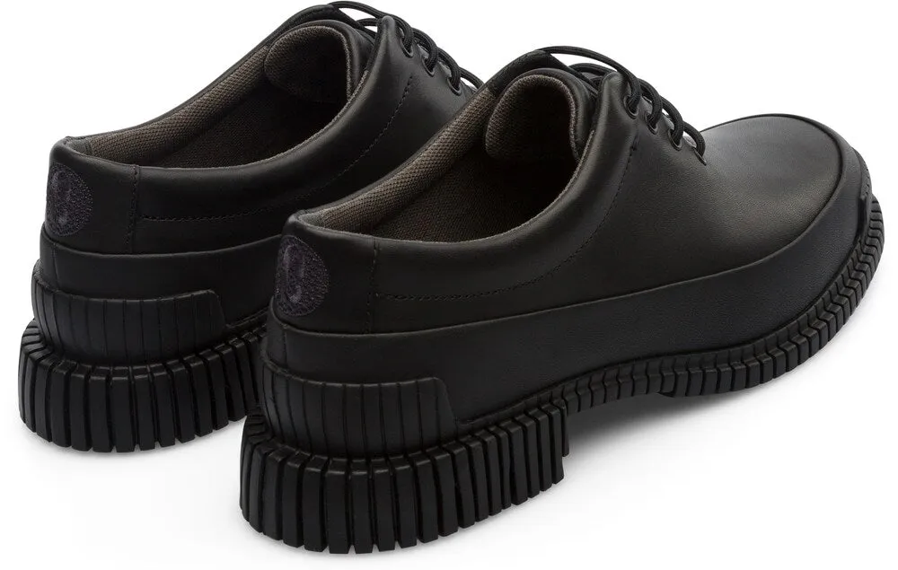 Camper Pix Lace-Up Ankle Boots, Black