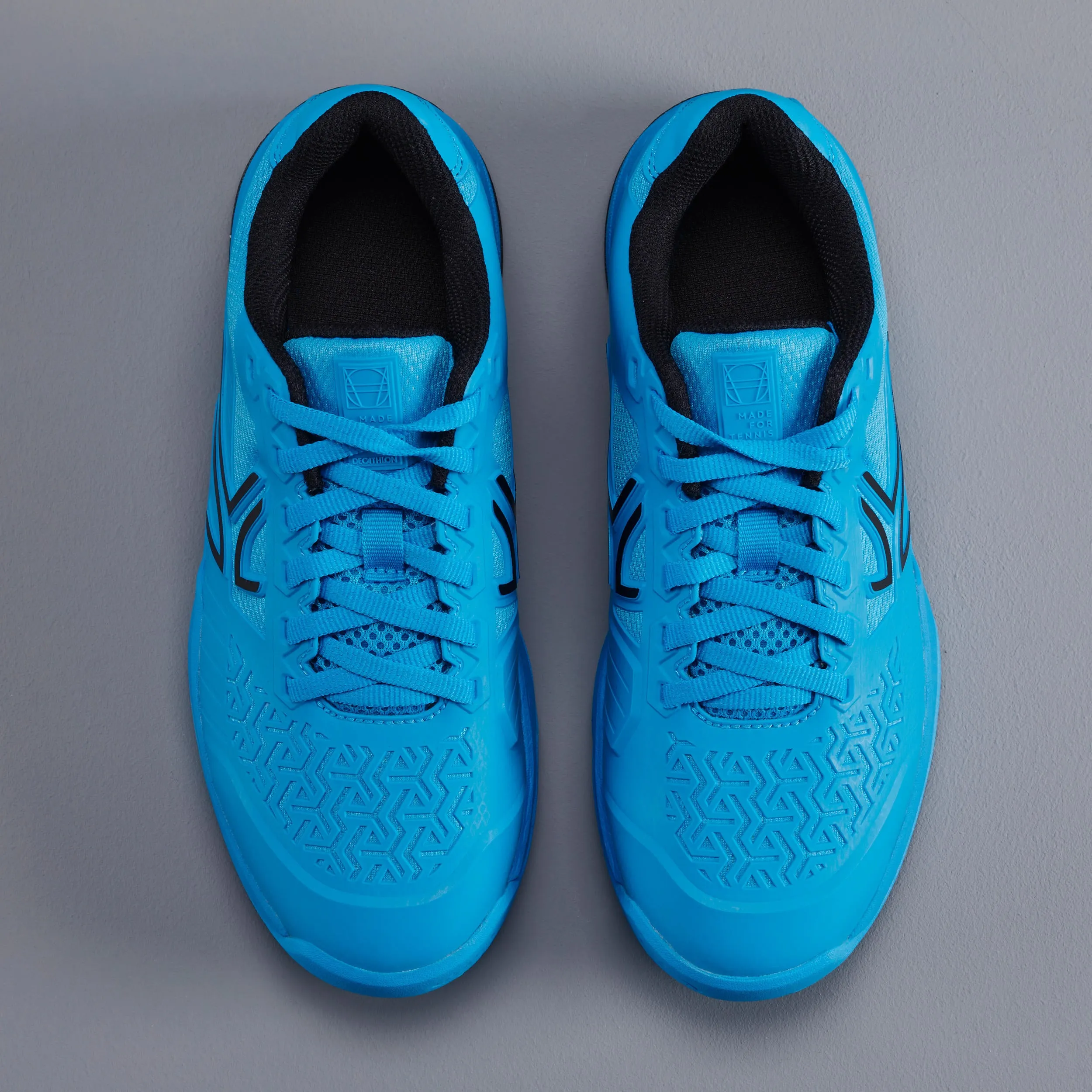 Children's Tennis Shoes - TS990 Yellow ARTENGO, Neon Lime Yellow/Black Blue