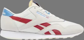 Classic nylon 'chalk scarlet' Reebok sneakers, ice cream