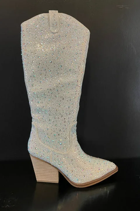 DEAL Standing Room Only Rhinestone Boots