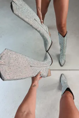 DEAL Standing Room Only Rhinestone Boots