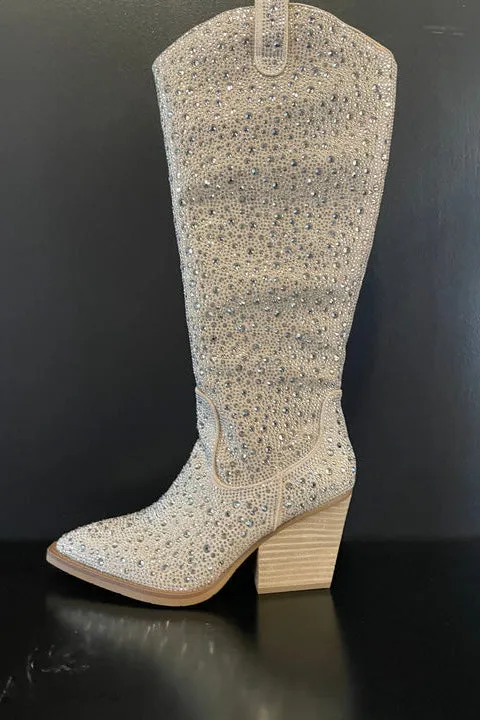 DEAL Standing Room Only Rhinestone Boots