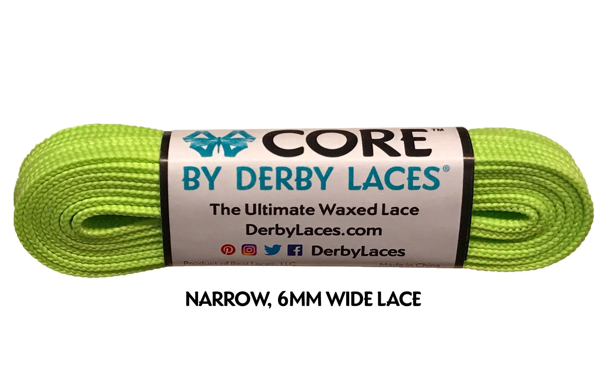 Derby Laces - Core Roller Skate Laces - 96 Inch