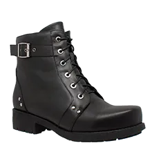 Double Zipper Motorcycle Boot