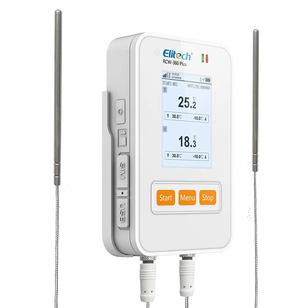 Elitech RCW-360 Plus WIFI Digital Data Logger Real-time Temperature Humidity Location Tracker