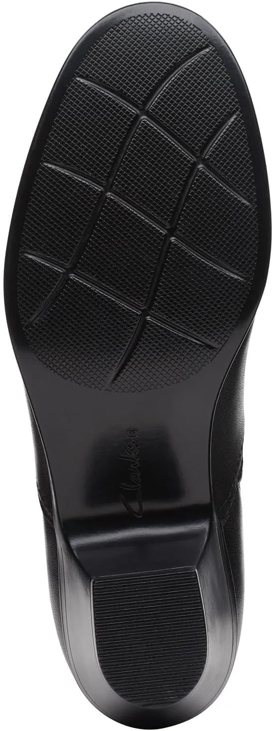 Emily 2 Kaylie Clarks ankle boots, black leather