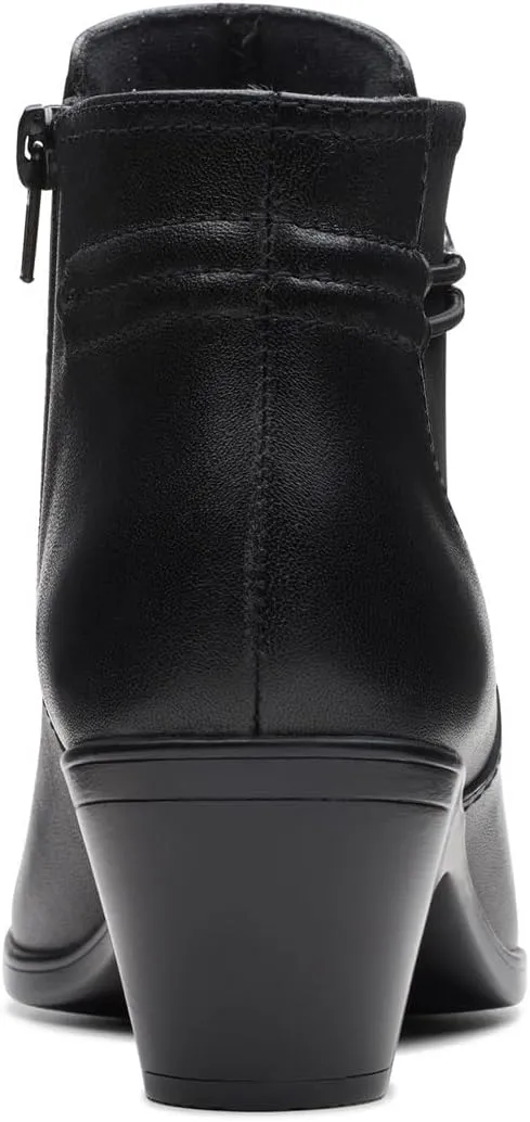 Emily 2 Kaylie Clarks ankle boots, black leather