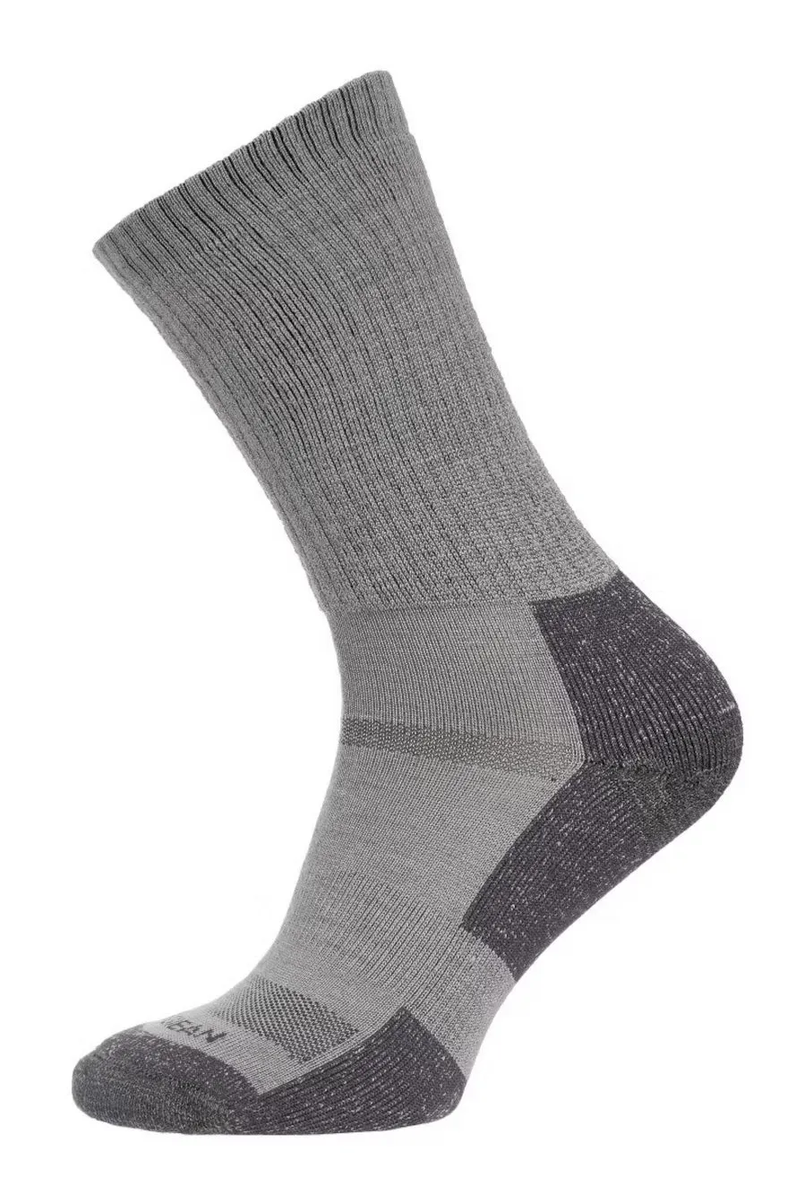 ENHANCED MEDIUM WEIGHT CREW socks NGCM0003 GREY S (37-40) Grey