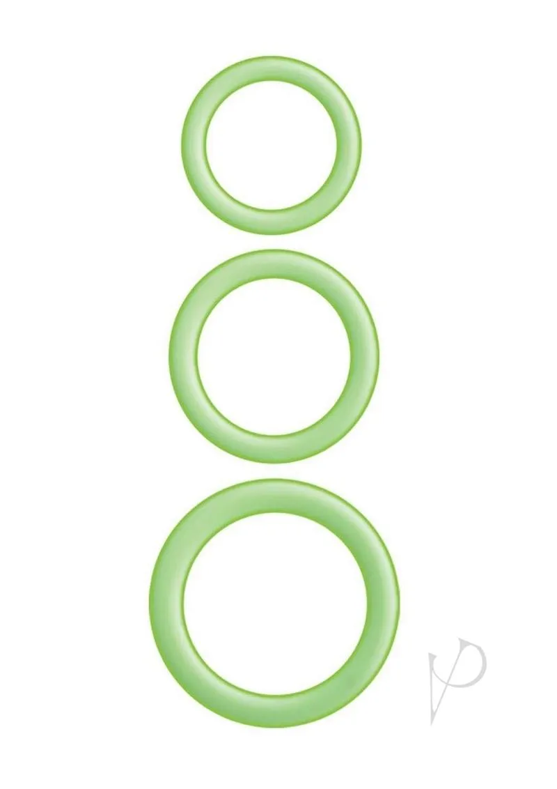 Enhancer Glow Rings Green