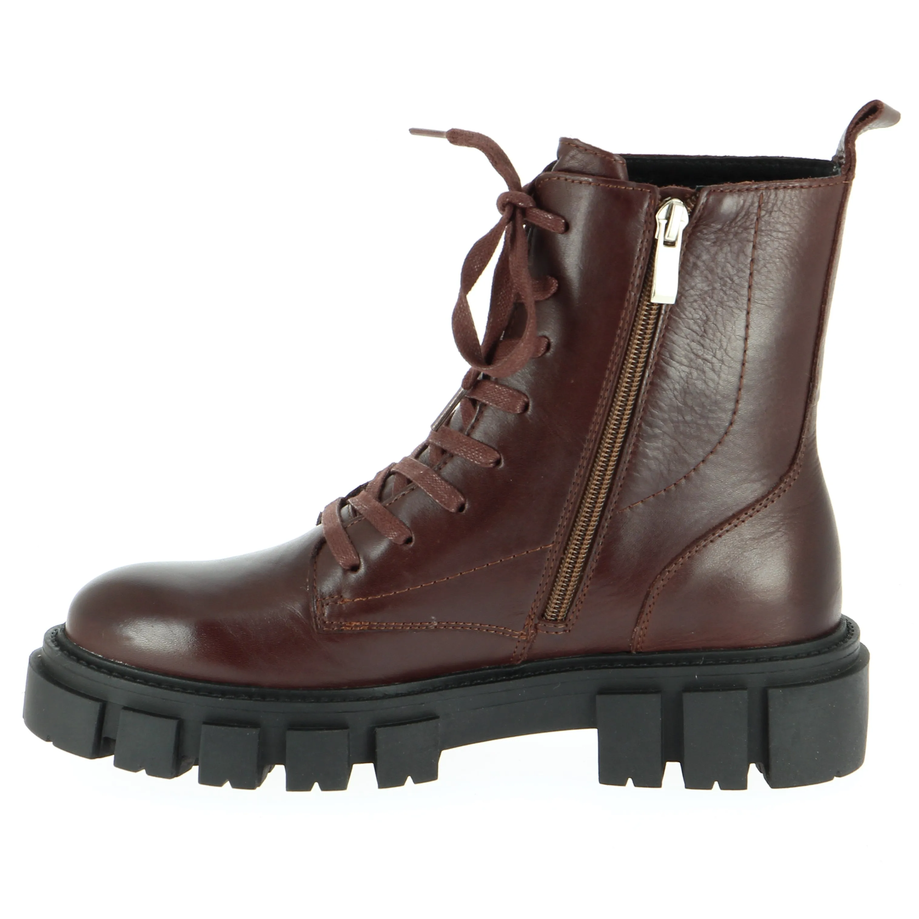 Eos Febe Chestnut Combat Boot