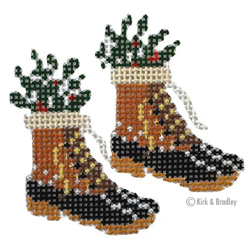 Fur Bean Boots Canvas