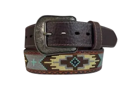 Gem Dandy Men's Brown Roper Belt