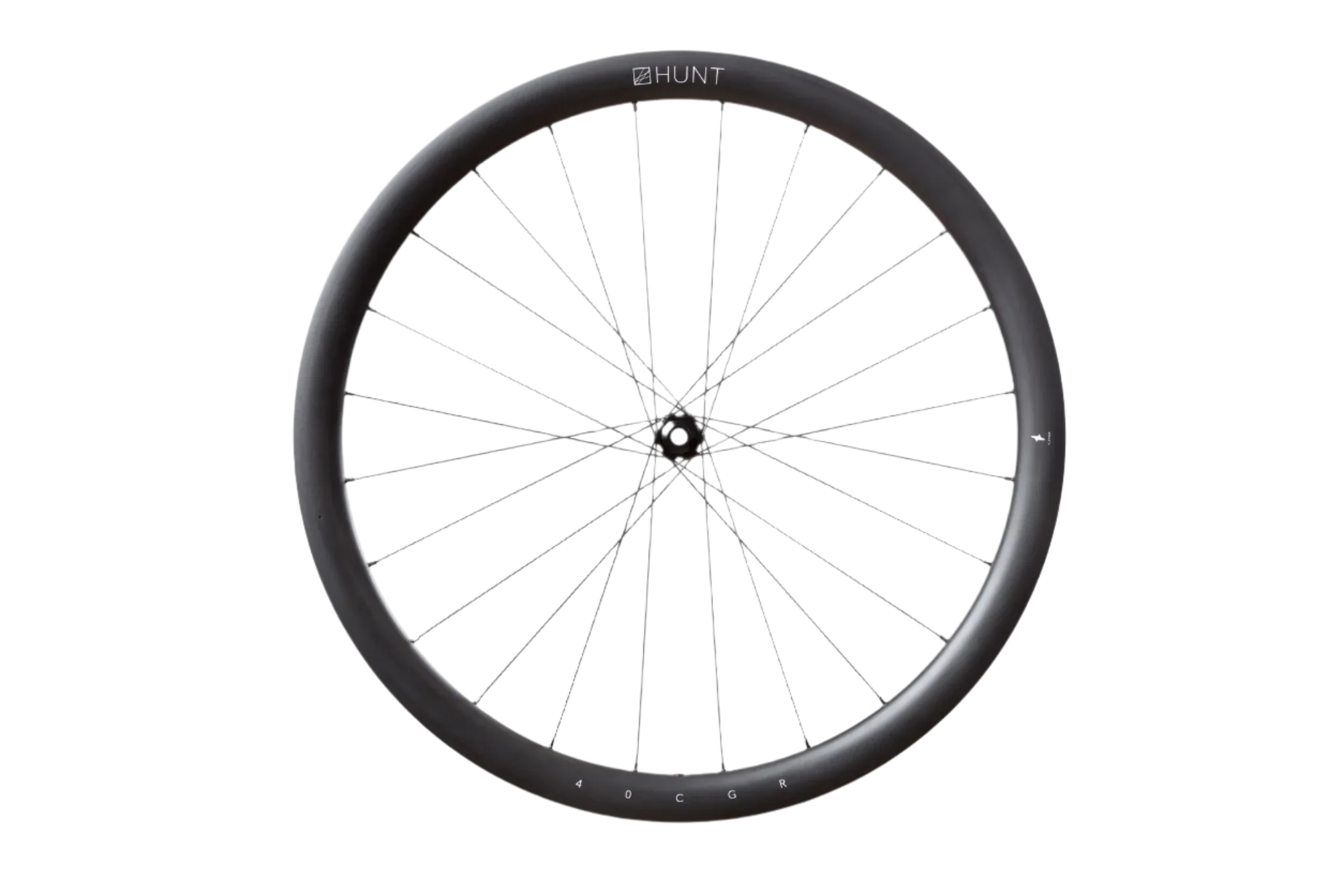 HUNT 40 Carbon Gravel Race Front Wheel