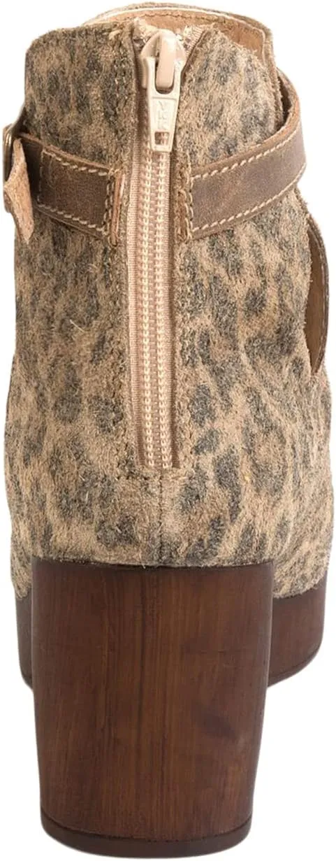 Jordyn Californians Ankle Boots in Cheetah Suede