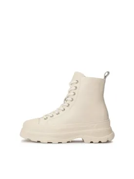 Kazar Studio lace-up ankle boots, white
