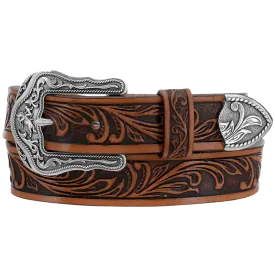 Leegin Kid's Tony Lama Lil Westerly Brown Belt
