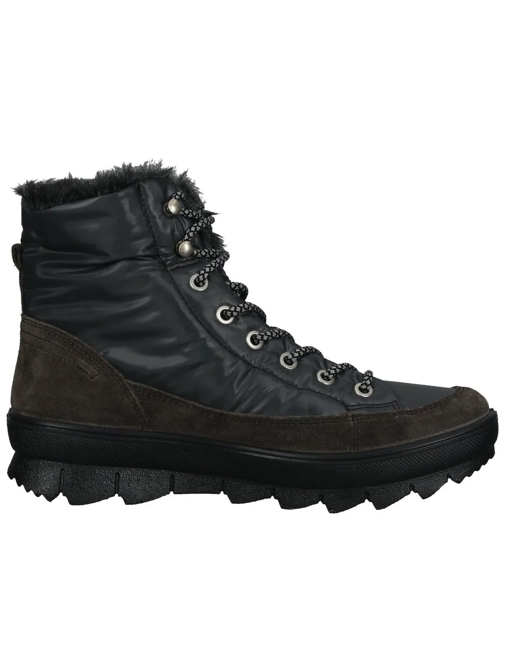 Legero lace-up ankle boots, black