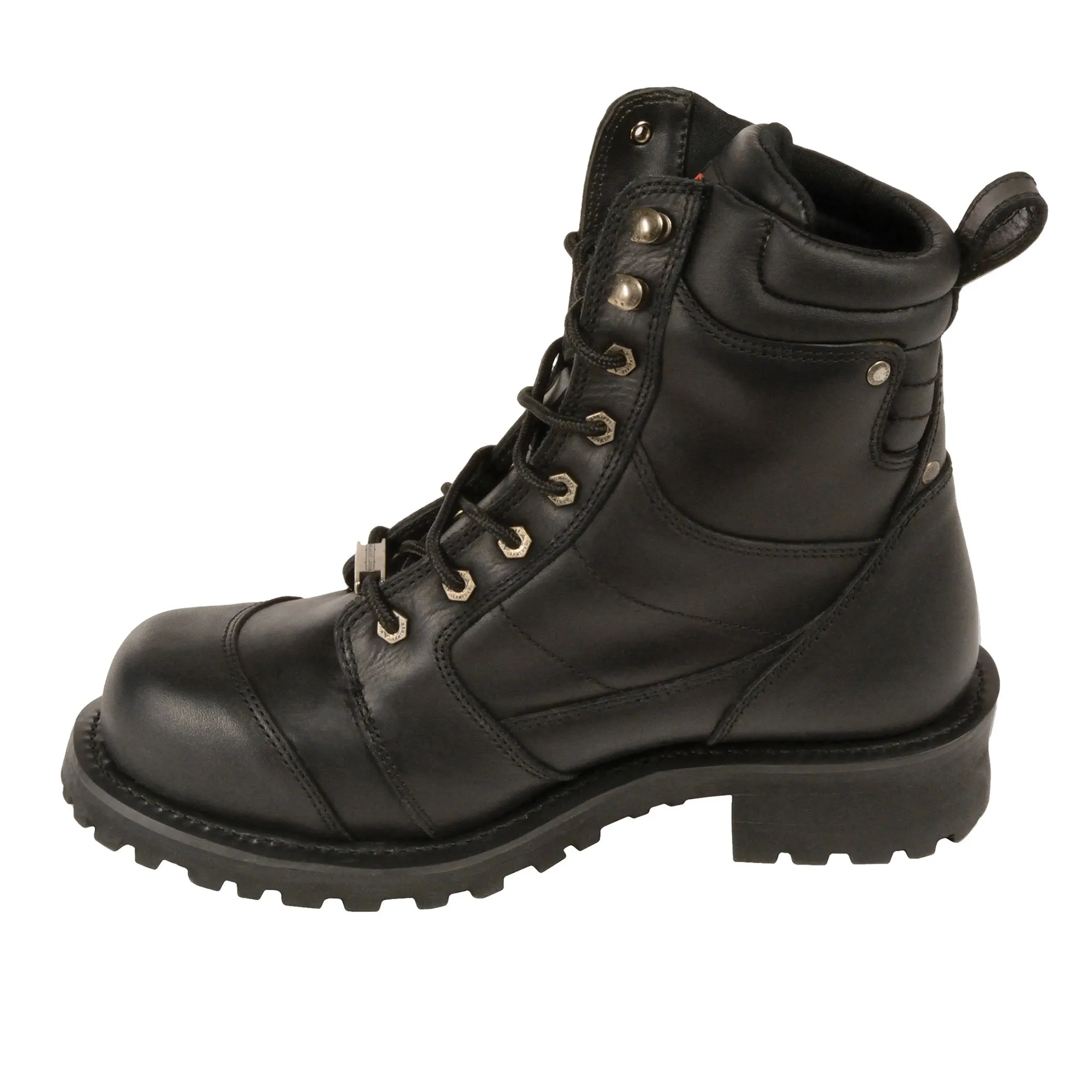 Men's 8 Inch Classic Logger Boot-Wide
