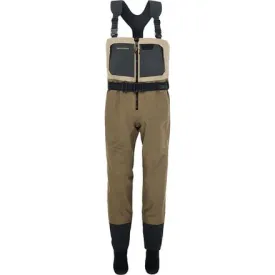 Men's Boundary Zip Stockingfoot Waders Grundens, Stone/Otter