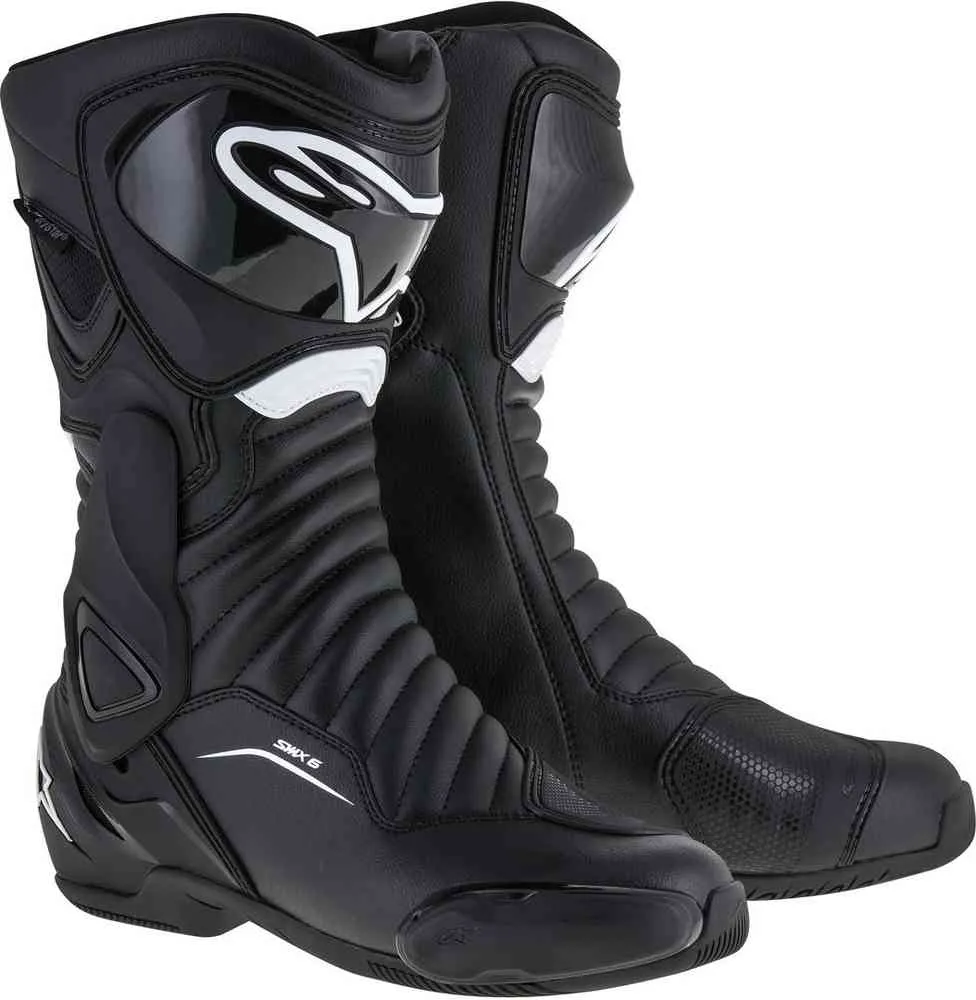 Motorcycle boots SMX-6 V2 Drystar Alpinestars, black