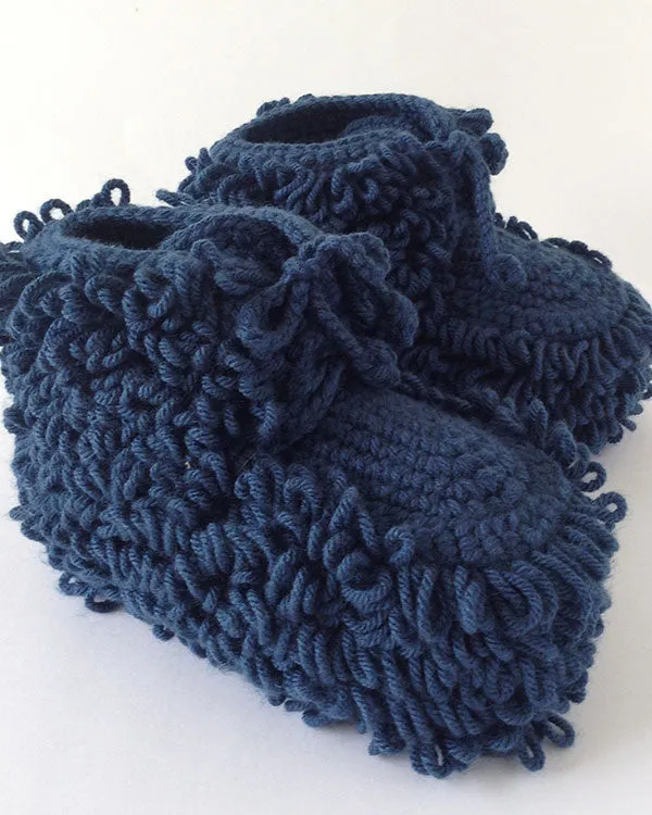 Mukluk Slippers Crochet Pattern