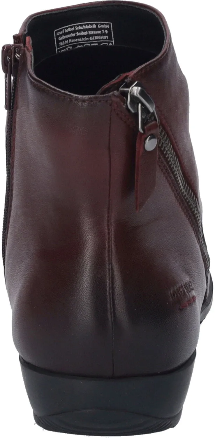 Naly 61 Bordeaux Ankle Boots
