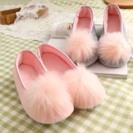 Pom Pom Soft Slippers for Women