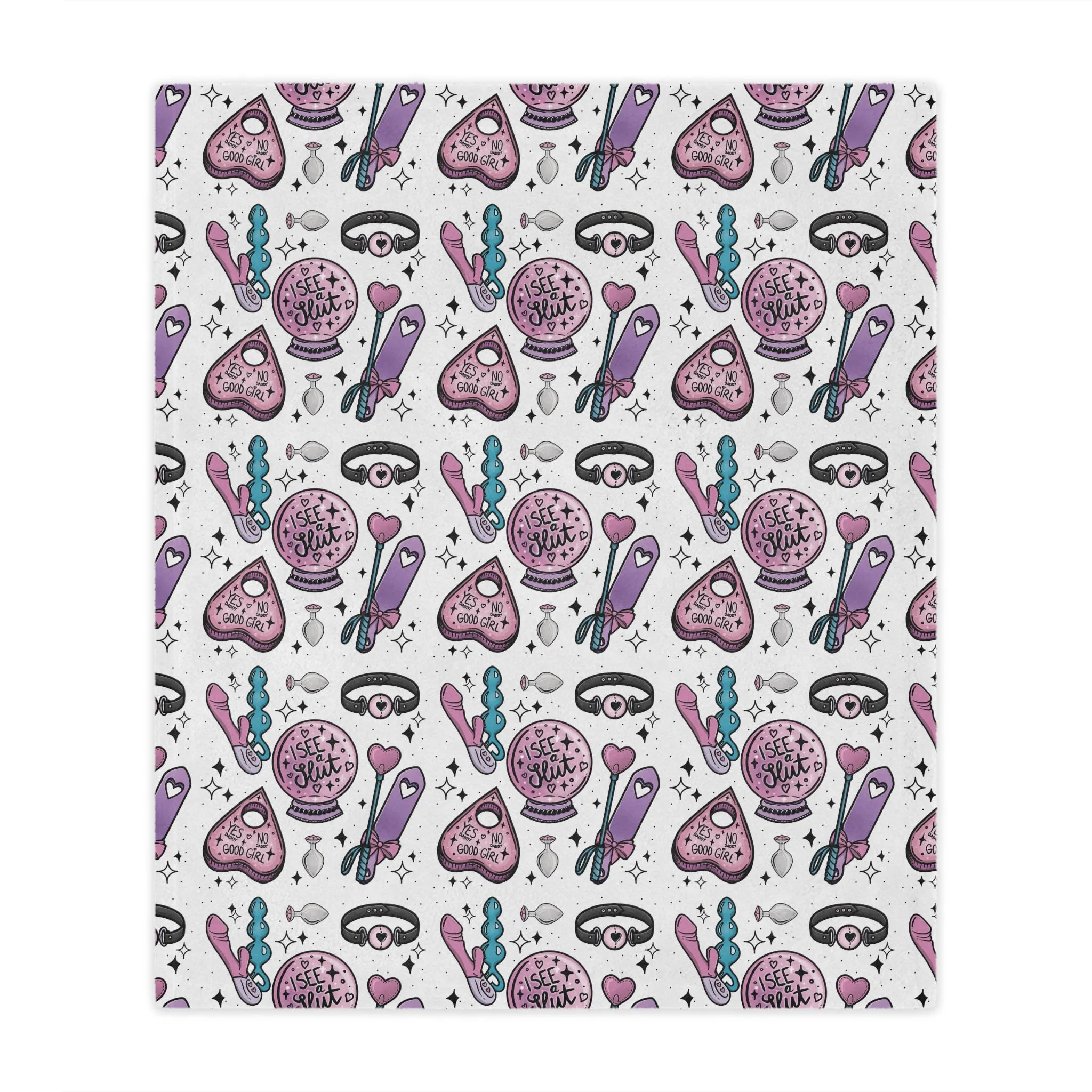 Sex Witch Microfiber Blanket