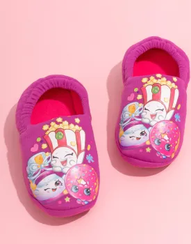 Shopkins Girl's Slippers - Pink