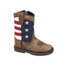 Smoky Mountain Kid's  Stars and Stripes Boot