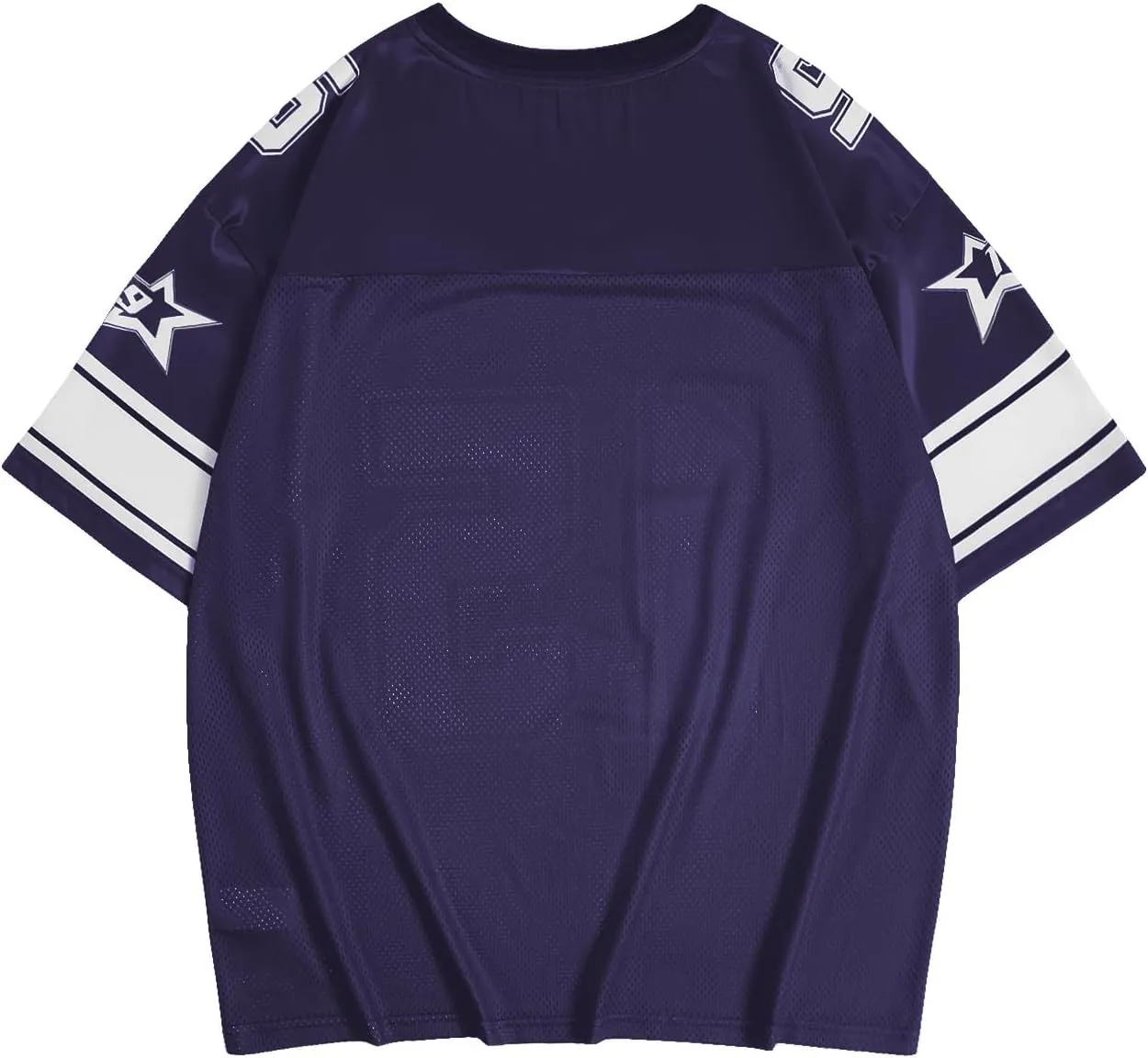SOLY HUX Men's Graphic Jersey T-Shirts V Neck Racing Print Casual Tees Streetwear Summer Top Tshirt