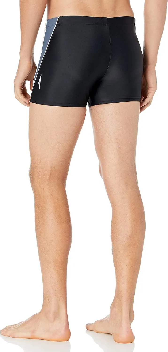 Speedo Men's Swimsuit Square Leg Splice