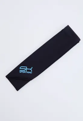 Tennis headband / sweatband, black