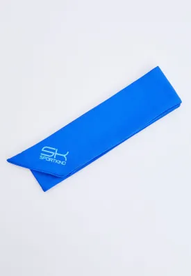 Tennis headband / sweatband, cobalt blue