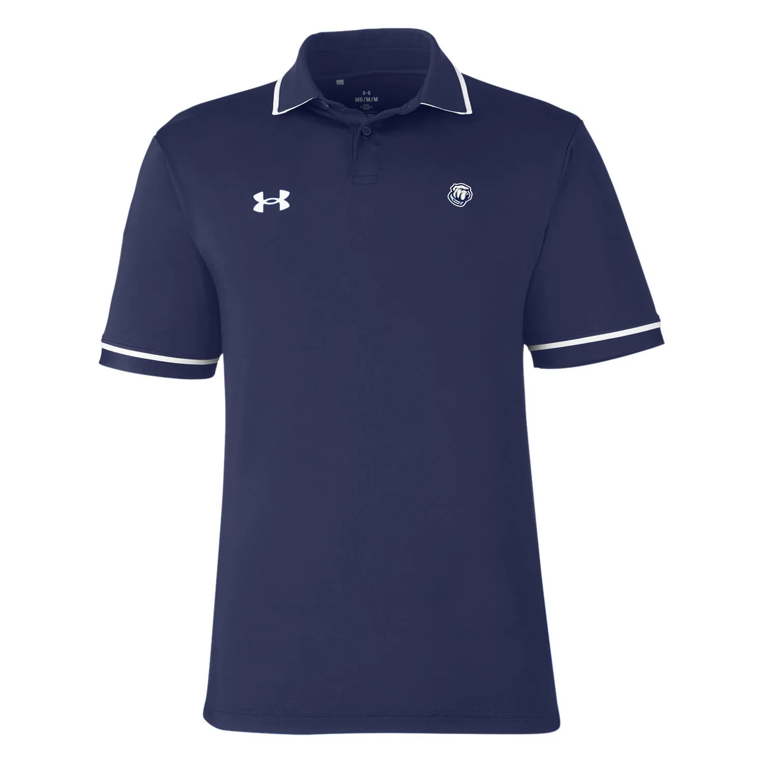 The Citadel, Bulldog, Under Armour Men's Tipped Teams Performance Polo