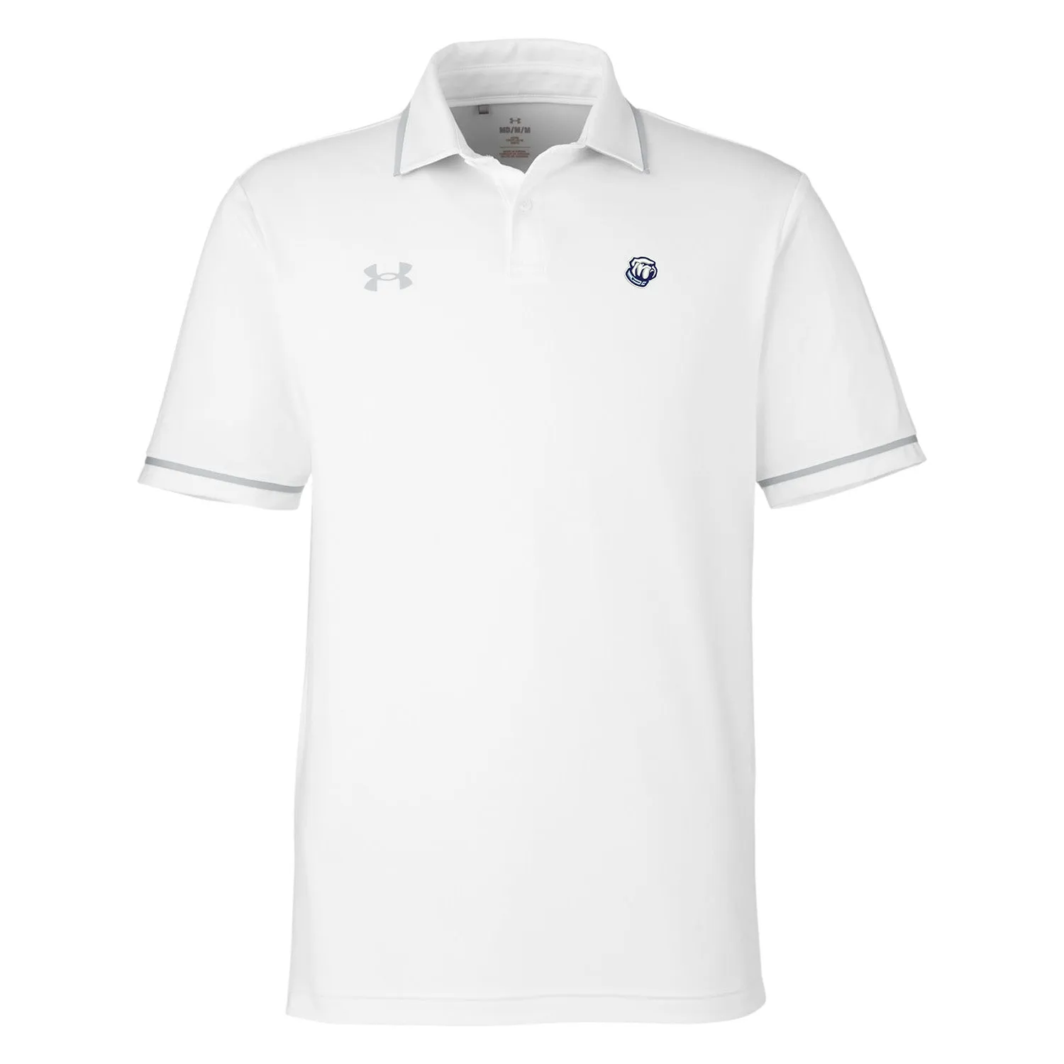The Citadel, Bulldog, Under Armour Men's Tipped Teams Performance Polo