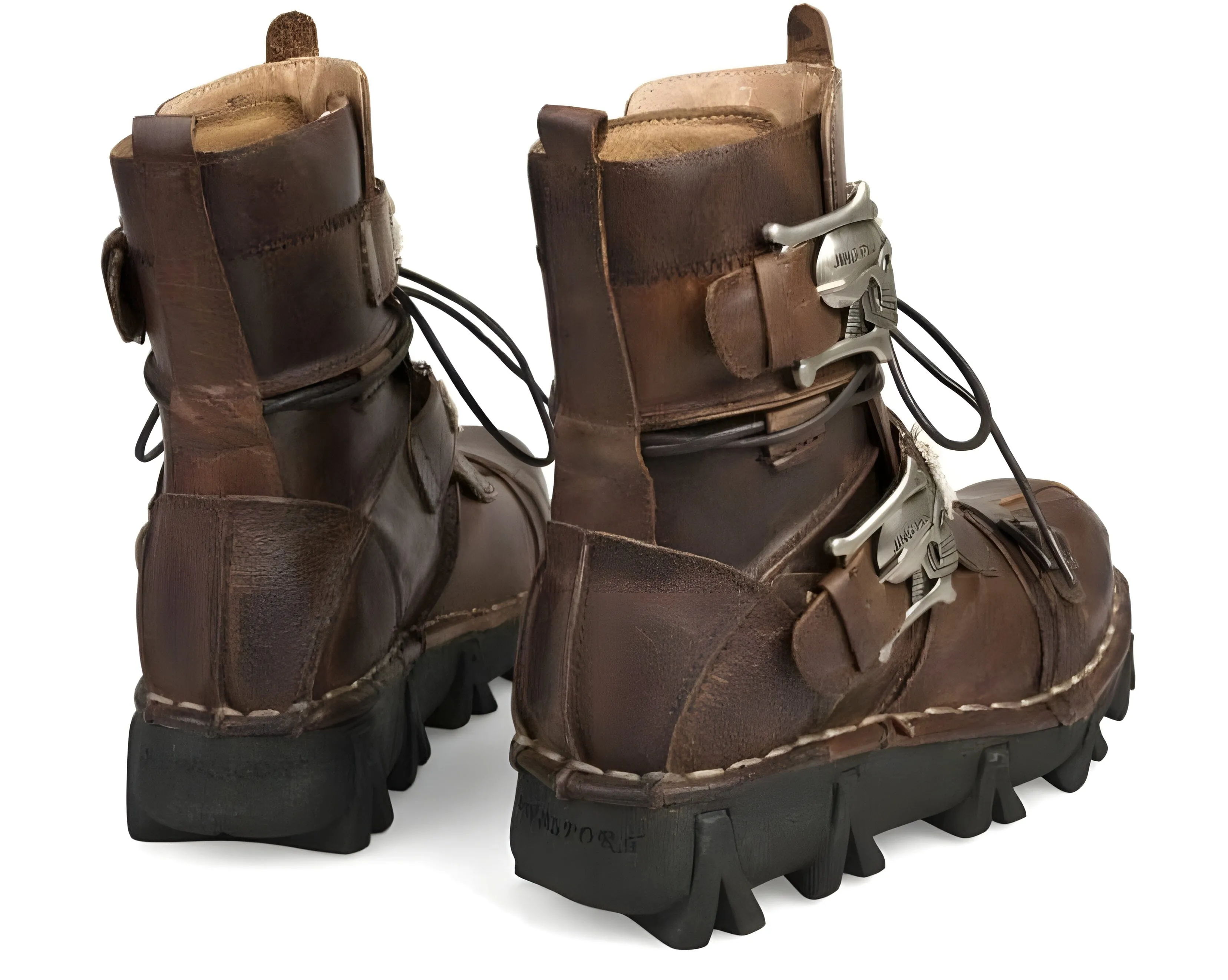 The Julian High Top Genuine Leather Combat Boots
