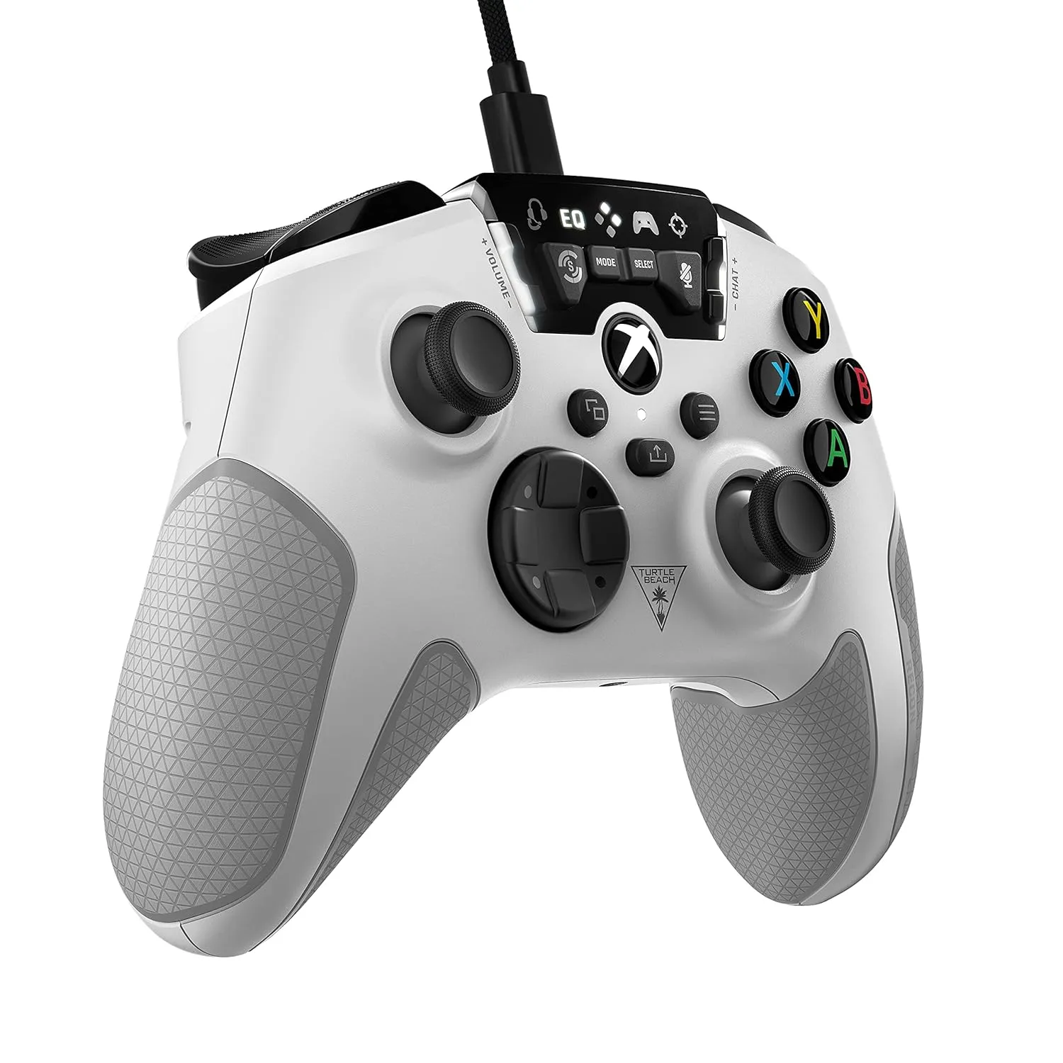 Turtle Beach Recon Controller Wired Game Controller Officially Licensed for Xbox Series X, Xbox Series S, Xbox One & Windows - Audio Enhancements, Remappable Buttons, Superhuman Hearing  White